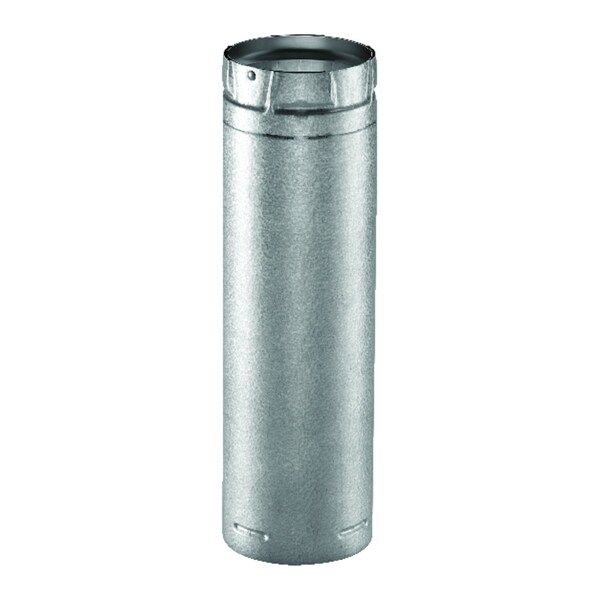 B & K DuraVent PelletVent 3 in. D X 36 in. L Steel Double Wall Stove Pipe 3PVL-36R - main